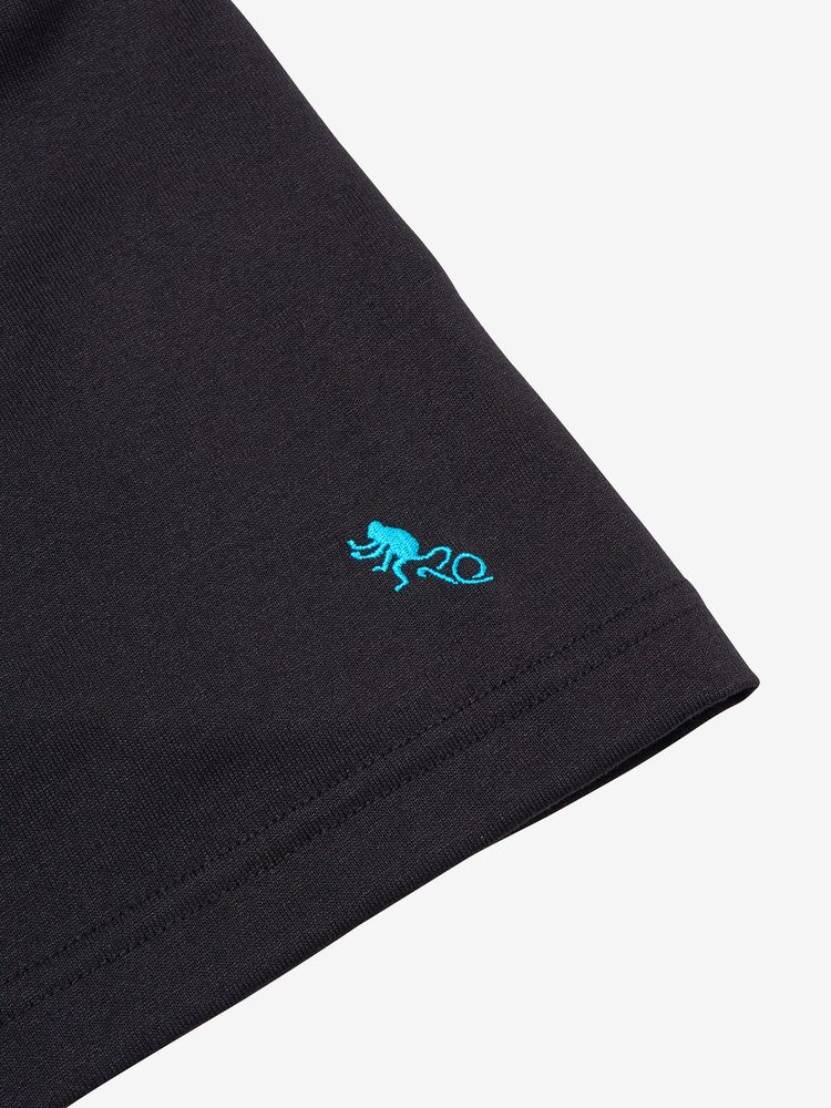 Japanese children's clothing TNF sweat-absorbing quick-drying static care parent-child wear printed tops S-XL adult summer TOPS
