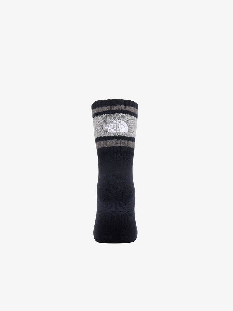 TNF antibacterial and deodorizing socks (made in Japan) with fluorescent logo, 2 pairs, 16-21cm, direct from Japan.