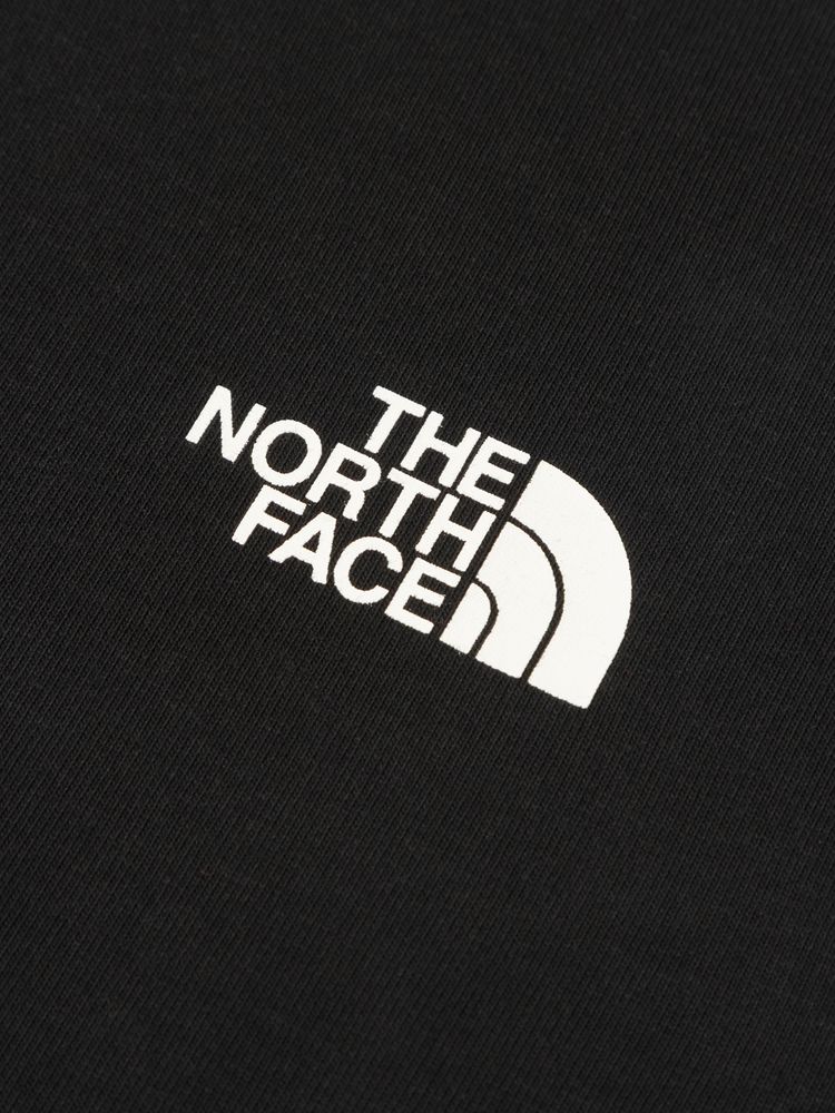 Japanese children's clothing TNF UV protection parent-child square scarf logo print top 100-120cm boys/girls summer TOPS
