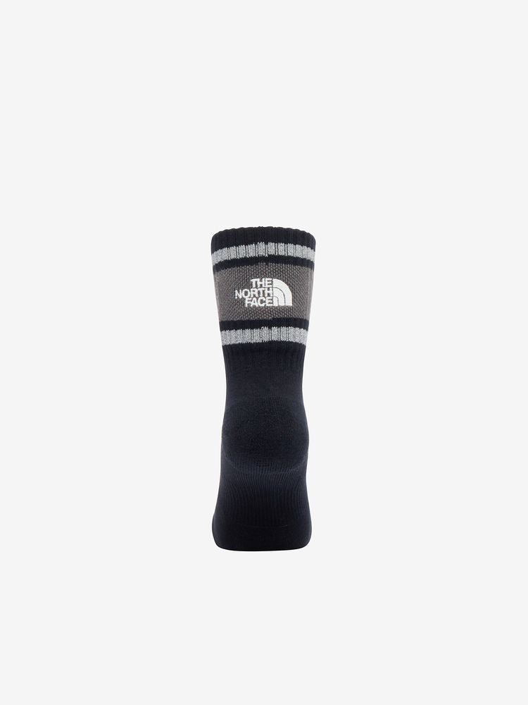 TNF antibacterial and deodorizing socks (made in Japan) with fluorescent logo, 2 pairs, 16-21cm, direct from Japan.