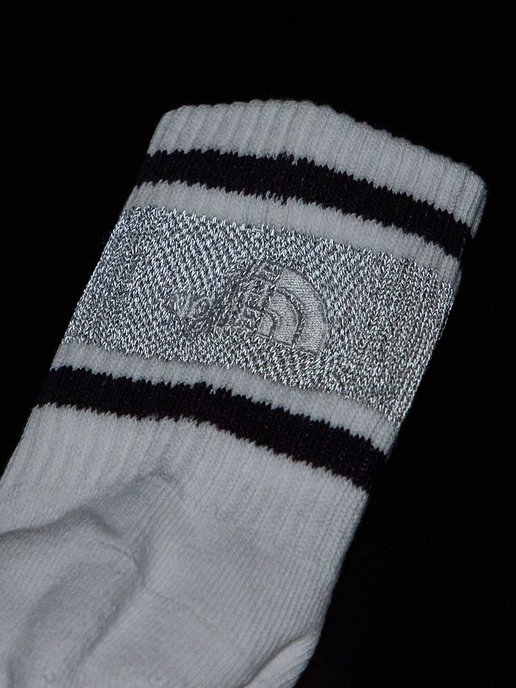 TNF antibacterial and deodorizing socks (made in Japan) with fluorescent logo, 2 pairs, 16-21cm, direct from Japan.