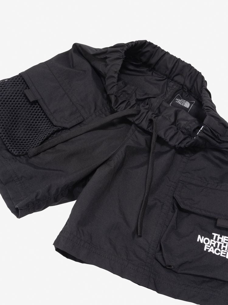 Japanese children's clothing TNF static care sports shorts 100-120cm boys/girls summer PANTS