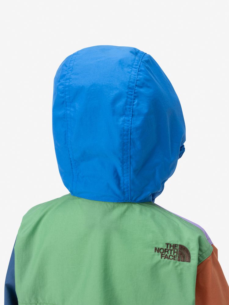 Japanese TNF Waterproof Series Special Color Windbreaker 100-120cm Boys/Girls Summer Outerwear