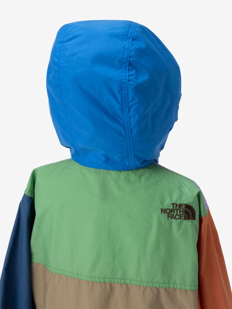 Japanese TNF Waterproof Series Special Color Windbreaker 130-160cm Boys/Girls Summer Outerwear