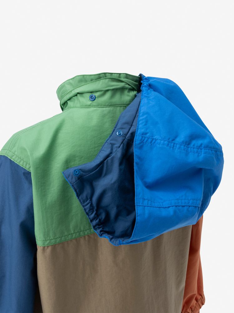 Japanese TNF Waterproof Series Special Color Windbreaker 100-120cm Boys/Girls Summer Outerwear