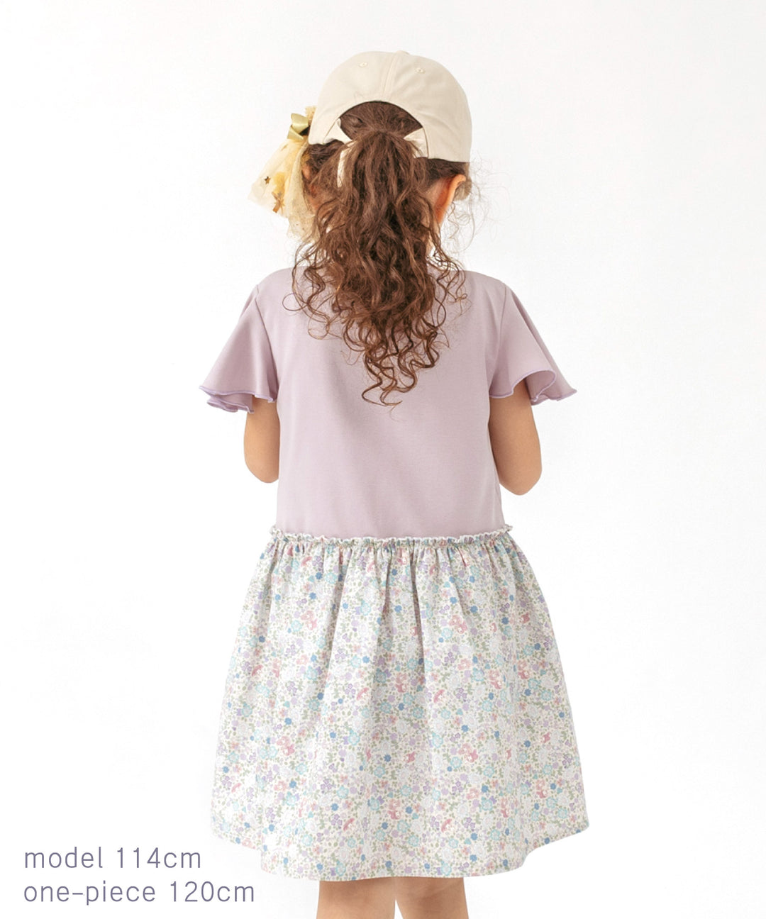 Japanese children's clothing panpantutu x Sanrio My Melody floral patchwork dress 80-140cm girls' summer dresses