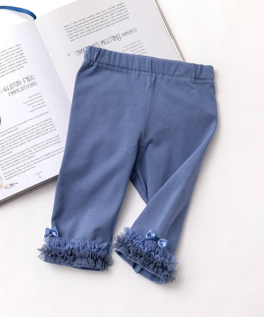 Japanese children's clothing panpantutu leggings 80-130cm girls summer PANTS