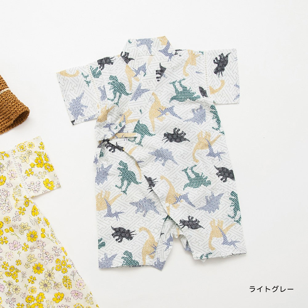 Japanese Children's Clothing Branches Jinbei Jumpsuit Japanese Kimono 80cm Boys Summer Jumpsuit Japanese Summer Festival Special