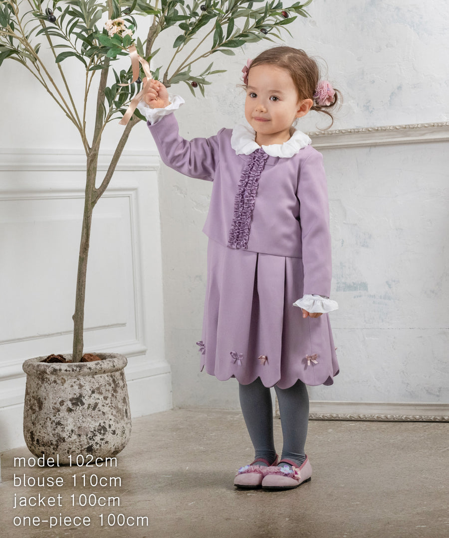 Japanese children's clothing panpantutu dress short jacket 100-130cm girls summer outerwear interview / banquet / performance