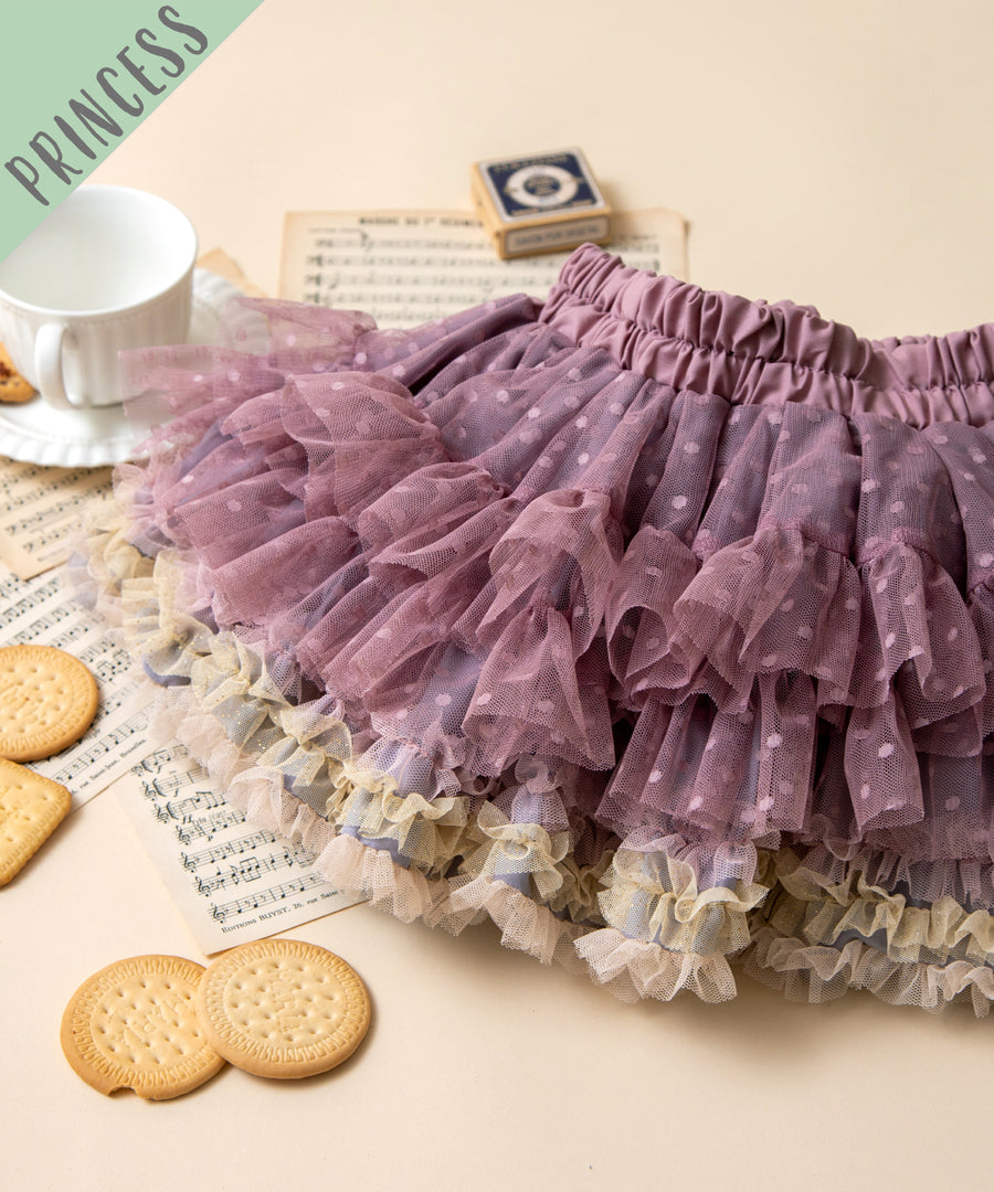 Japanese children's clothing panpantutu plum lavender tutu skirt 70-140cm girls newborn baby summer SKIRTS