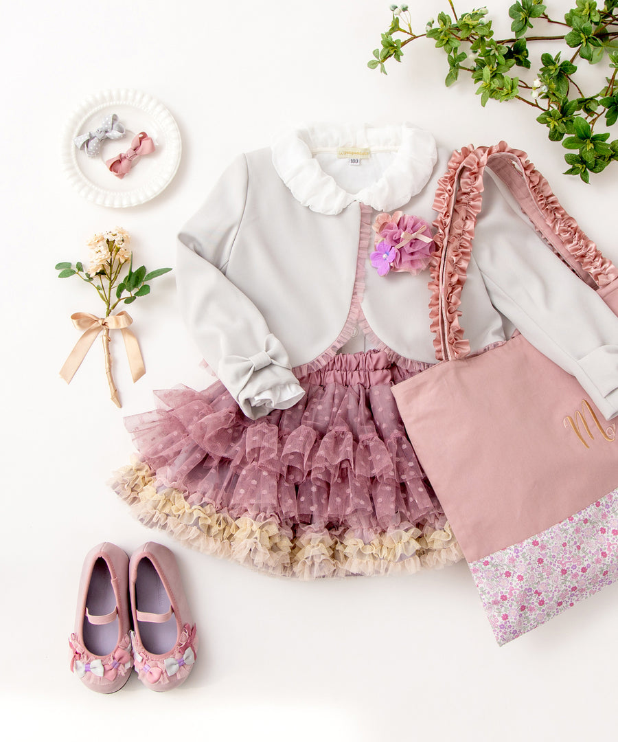 Japanese children's clothing panpantutu plum lavender tutu skirt 70-140cm girls newborn baby summer SKIRTS