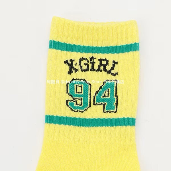 X-girl Stages socks (1 pair, 15-21cm) shipped directly from Japan
