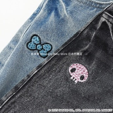 Lovetoxic x Sanrio Japanese Kids' Denim Shorts (140-160cm) for Girls (Summer PANTS)