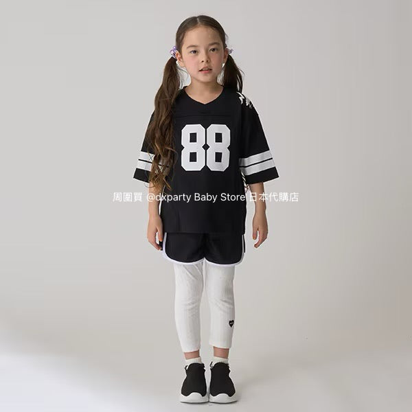 Japanese children's clothing mini #ML anti-fouling series waterproof series sports tops 90-140cm boys'/girls' summer TOPS