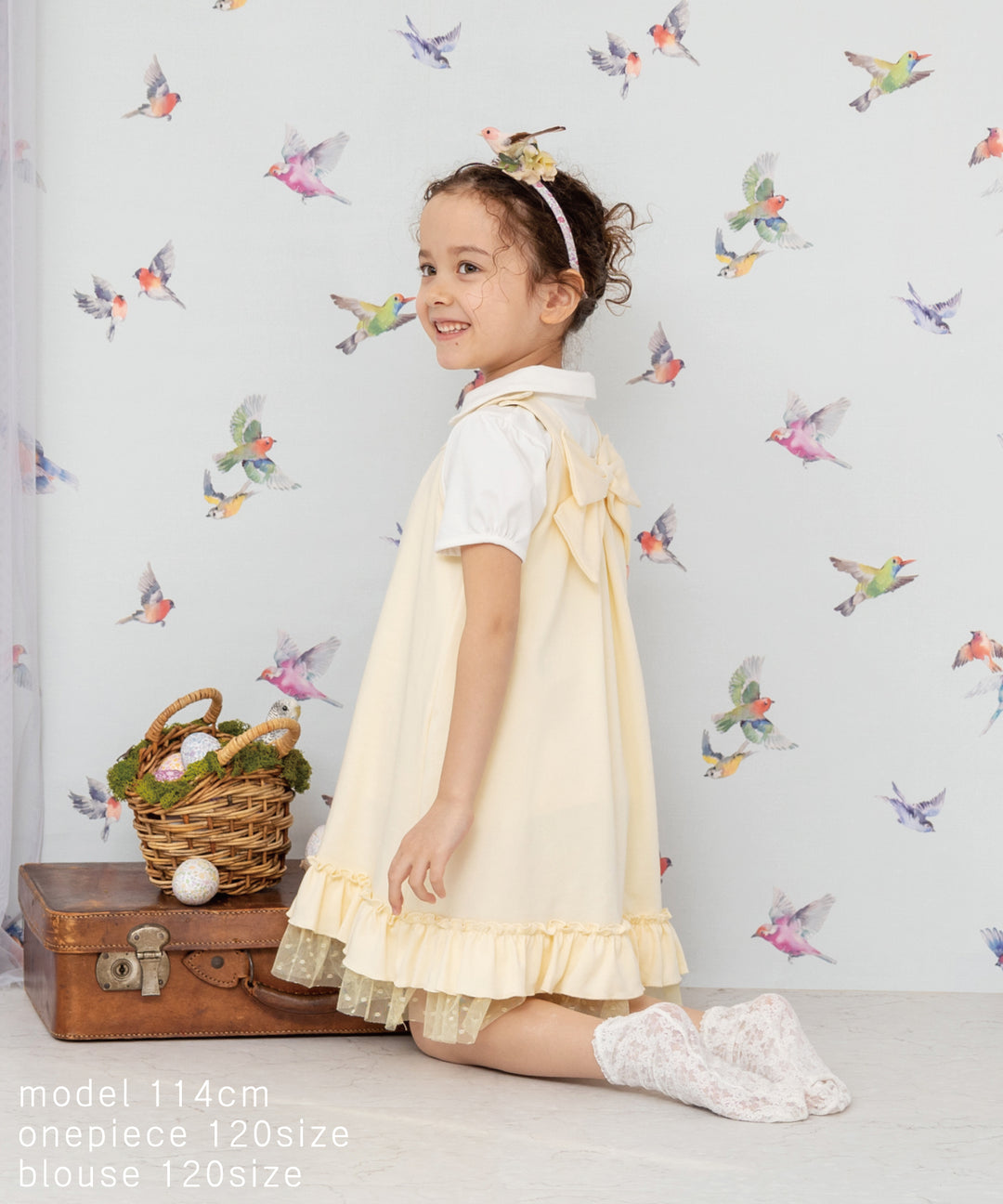 Japanese children's clothing panpantutu bow heart skirt 80-140cm girls summer dresses