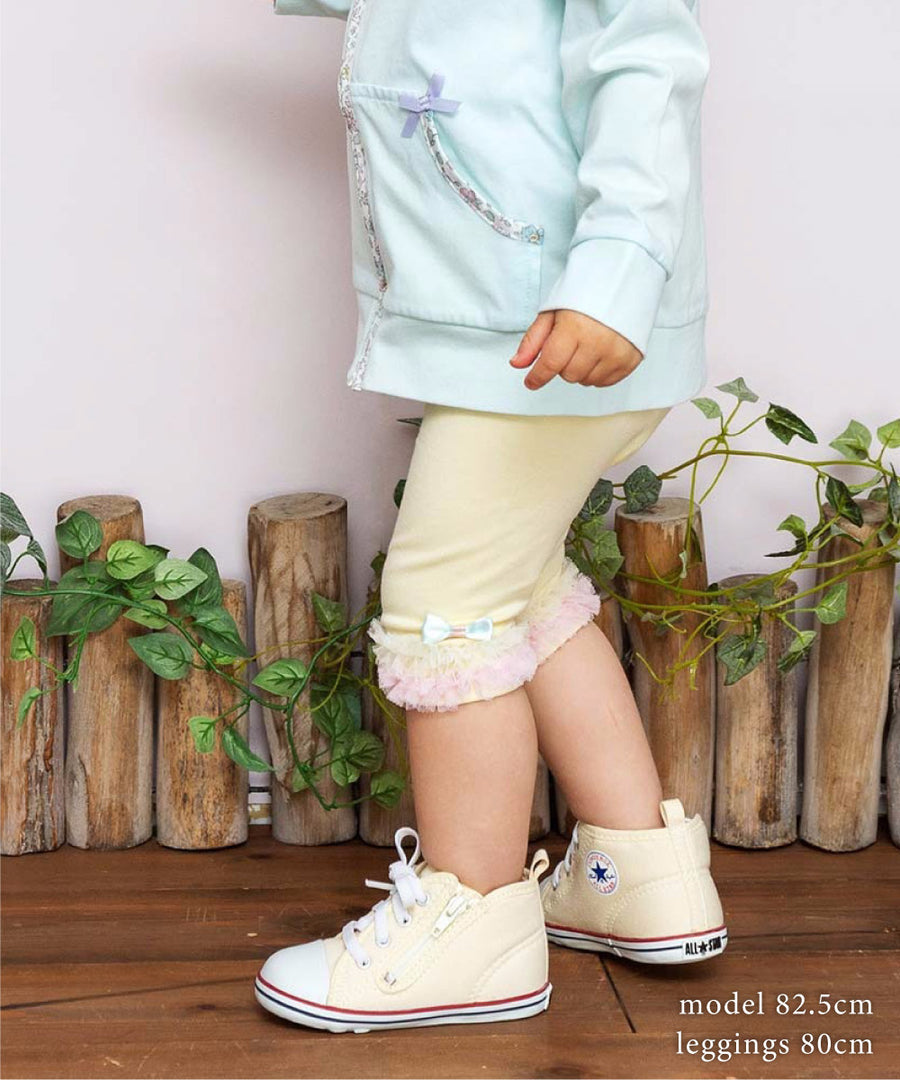 Japanese children's clothing panpantutu leggings 80-130cm girls summer PANTS