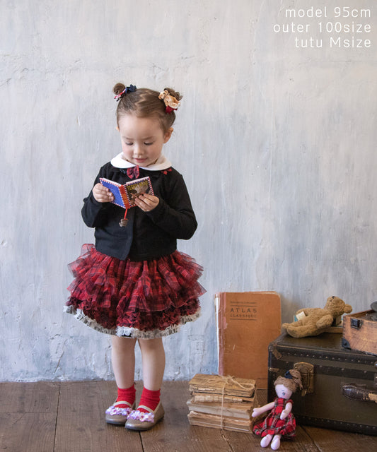 Japanese children's clothing panpantutu Scottish plaid skirt ballet tutu skirt 70-140cm girls newborn baby summer SKIRTS