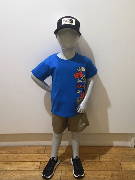 Japanese children's clothing TNF waterproof series static care sports shorts 100-120cm boys'/girls' summer PANTS