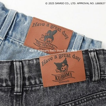 Lovetoxic x Sanrio Japanese Kids' Denim Shorts (140-160cm) for Girls (Summer PANTS)