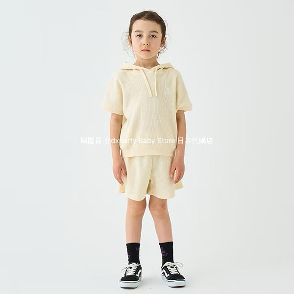 Japanese children's clothing mini#ML waffle shorts 90-140cm boys/girls summer PANTS