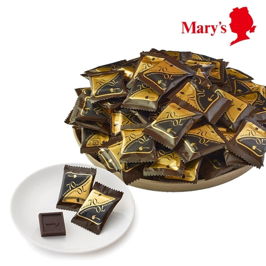 日本直送 Mary's Chocolate 70%黑朱古力 500g入 聖誕快樂特輯 新年行運發財特輯 Christmas Happy New Year 馬年 限定手信