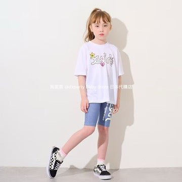 X-girl Stages Luminous Logo Tights (80-140cm) for Girls (Summer)
