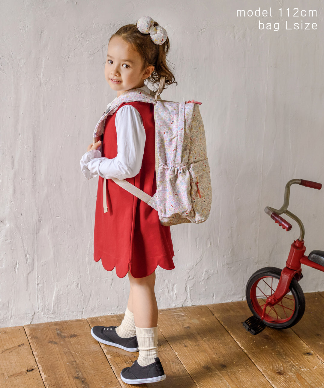 Panpantutu x Sanrio Hello Kitty Backpack (Name Embroidery Available) (ML Series) (Direct from Japan)