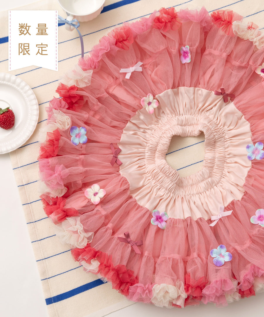 Japanese children's clothing panpantutu strawberry cake tutu skirt 70-135cm girls' newborn baby summer SKIRTS
