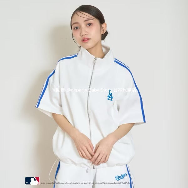 Lovetoxic x MLB Water-Absorbent Quick-Drying Short-Sleeved Jacket (140-170cm) for Girls (Summer Outerwear)