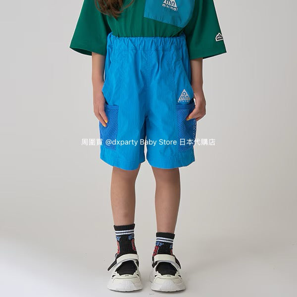 Japanese children's clothing mini#ML waterproof series sports shorts 90-140cm boys'/girls' summer PANTS