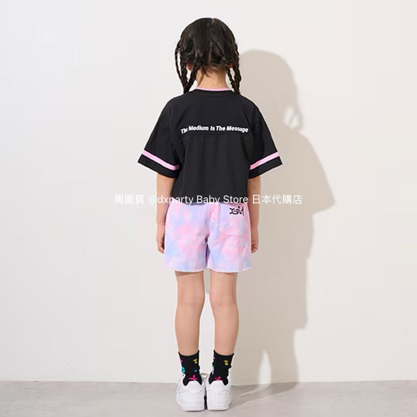 Japanese children's clothing X-girl Stages tassel shorts 90-140cm girls summer PANTS