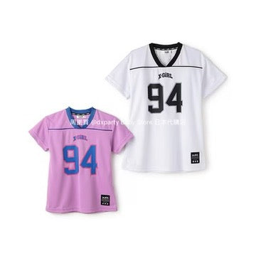 X-girl Stages Japanese Kidswear Cool-to-the-Touch Quick-Drying Sporty Dress (100-140cm) for Girls Summer