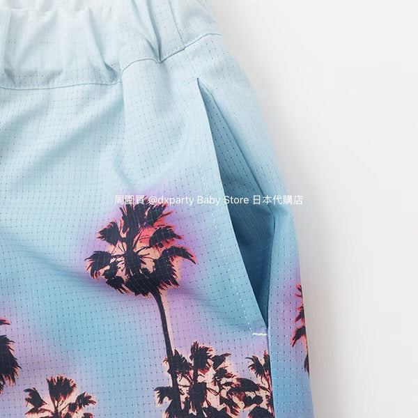 Japanese XLARGE KIDS Palm Tree Shorts 90-140cm Boys Summer PANTS