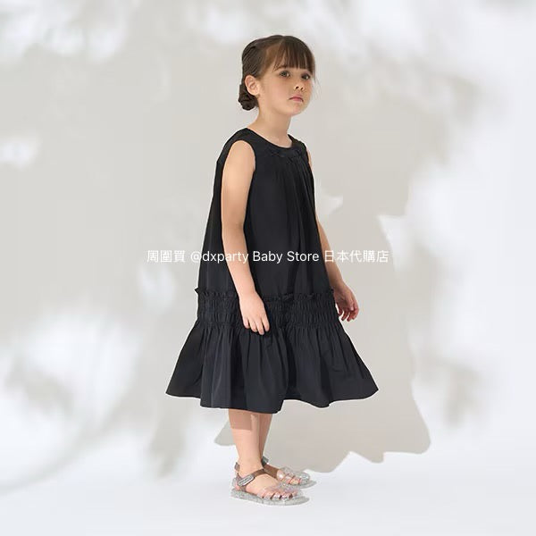 Japanese children's clothing Ly# mine bow vest dress 100-150cm girls summer dresses