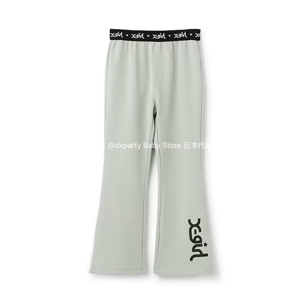 Japanese children's clothing X-girl Stages flared pants 80-140cm girls summer PANTS