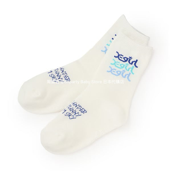 X-girl Stages socks (1 pair, 13-21cm) shipped directly from Japan