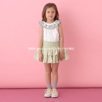 Japanese children's clothing Ly# mine lace short skirt pants 100-150cm girls summer SKIRTS PANTS