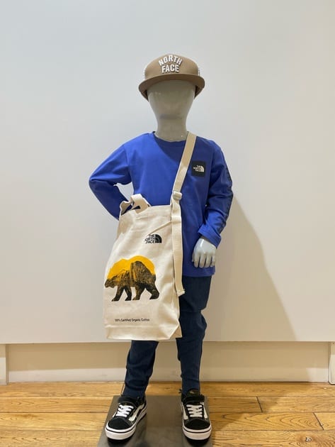 TNF Organic Cotton Crossbody Bags for Kids (Direct from Japan) Other Brands