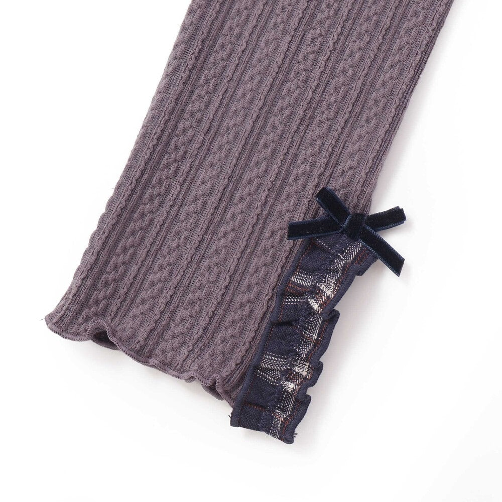 日本童裝 SLAP SLIP 磨毛羅紋緊身褲 80-130cm 女童款 冬季 PANTS