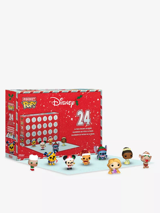 日英美直送 FUNKO Pocket Pop! Disney 24-Day Countdown Advent Calendar 聖誕倒數日曆 大人款/兒童款 聖誕快樂特輯 不參與$900免運 滿$900可加$25免運到順豐站/智能櫃 Christmas Advent Calendars 2026