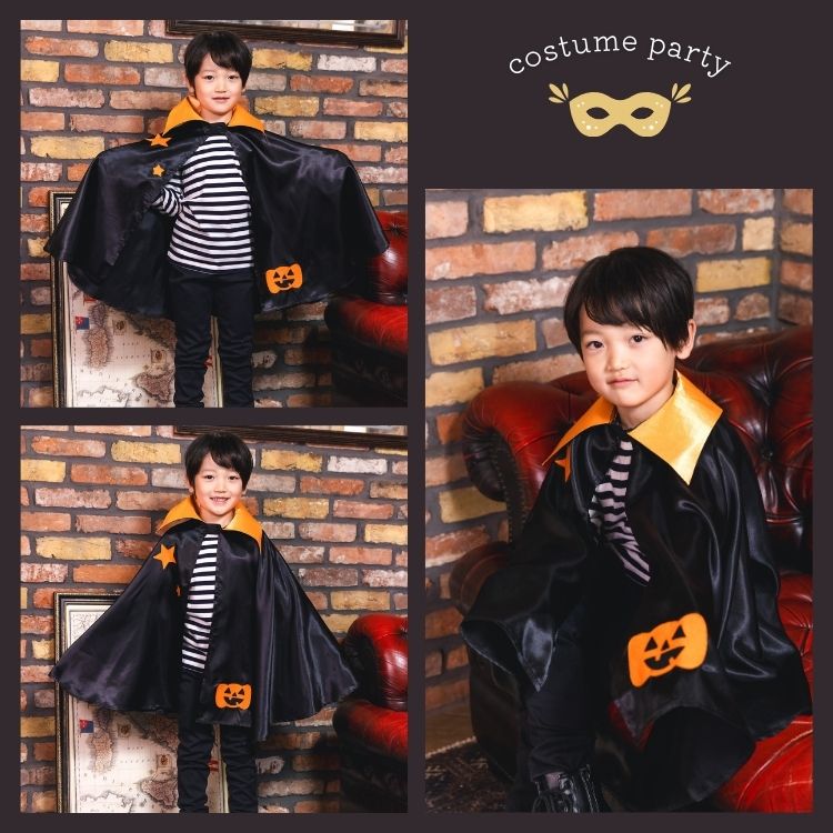 Japanese direct delivery little witch 110-140cm girls Halloween cosplay costume Halloween ghost special