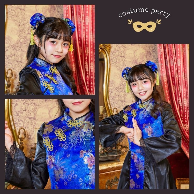 Japanese direct delivery little witch 110-140cm girls Halloween cosplay costume Halloween ghost special