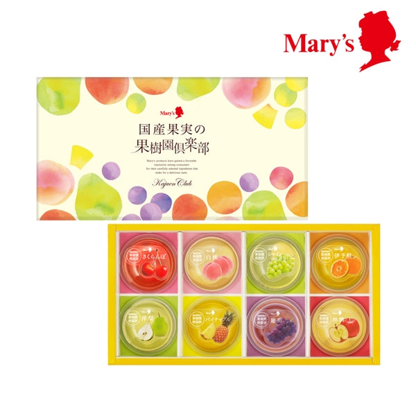 日本直送 Mary's Chocolate 日本國產果園俱樂部 6/8個入 中秋節/萬聖節 限定手信