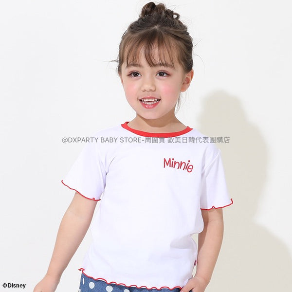 日本童裝 BDL x  Disney 米妮可愛兩件裝 80-130cm 女童款 夏季 TOPS