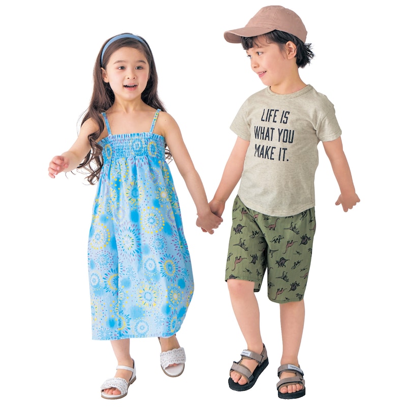 GITA Jinbei Japanese Kimono 90-140cm for Boys and Girls Summer Other Brands Children's Clothing TOPS PANTS Japanese Summer Festival Special