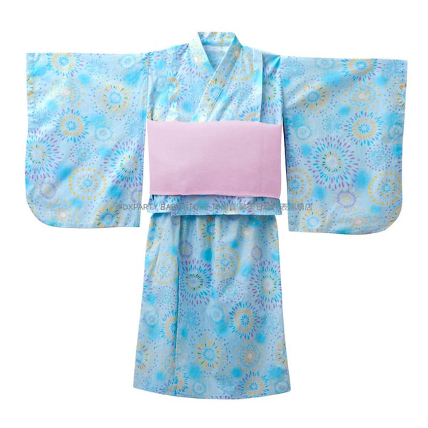 日本童裝 也可當夏季連身裙使用！ 2WAY浴衣套裝 日本浴衣 90-160cm 女童款 夏季 日本和服 DRESSES