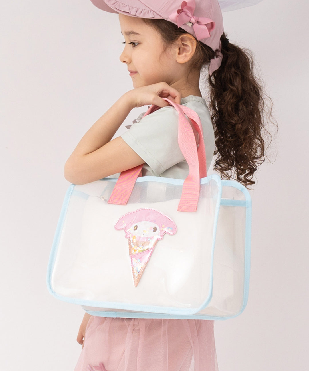 Panpantutu x Sanrio Beach Bag (Embroidered Name Available) Direct from Japan. Other Brands: Summer Swimwear Special.