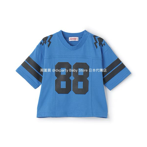 Japanese children's clothing mini #ML anti-fouling series waterproof series sports tops 90-140cm boys'/girls' summer TOPS