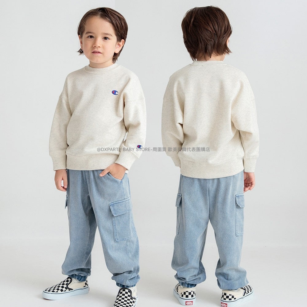 Japanese Children's Clothing Branches Champion Sweatshirt 100-150cm Boys' Autumn TOPS New Year Red