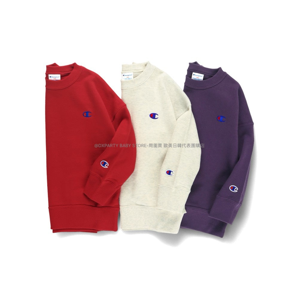 Japanese Children's Clothing Branches Champion Sweatshirt 100-150cm Boys' Autumn TOPS New Year Red